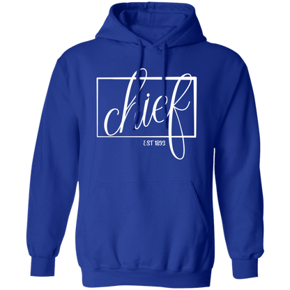 Chief 1893 White Pullover Hoodie