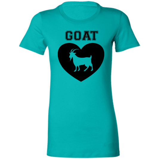 Goat Heart Ladies' Favorite T-Shirt