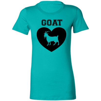 Goat Heart Ladies' Favorite T-Shirt