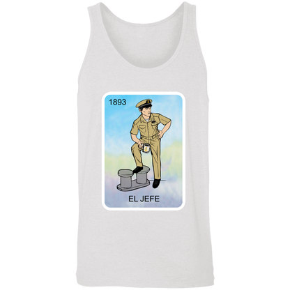 El Jefe Card Unisex Tank