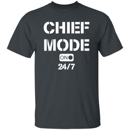 Chief Mode White 5.3 oz. T-Shirt