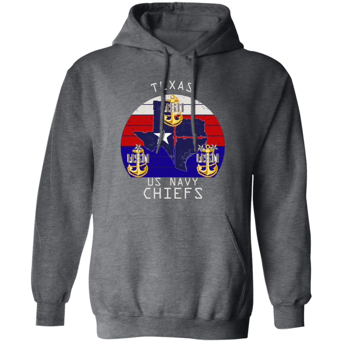 Texas Chiefs Pullover Hoodie