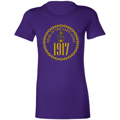 Year of the Lady Goat Gold Ladies' Favorite T-Shirt