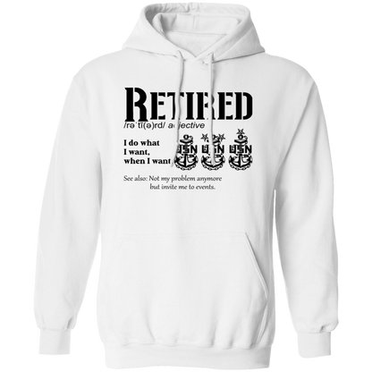 Retired Definition Pullover Hoodie
