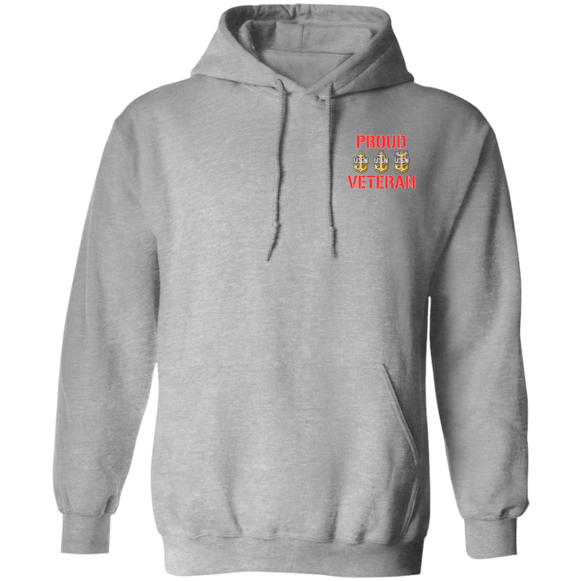 Proud Veteran FB Pullover Hoodie