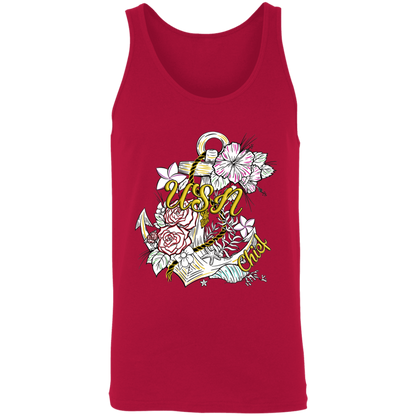 Wooden Anchor Unisex Tank