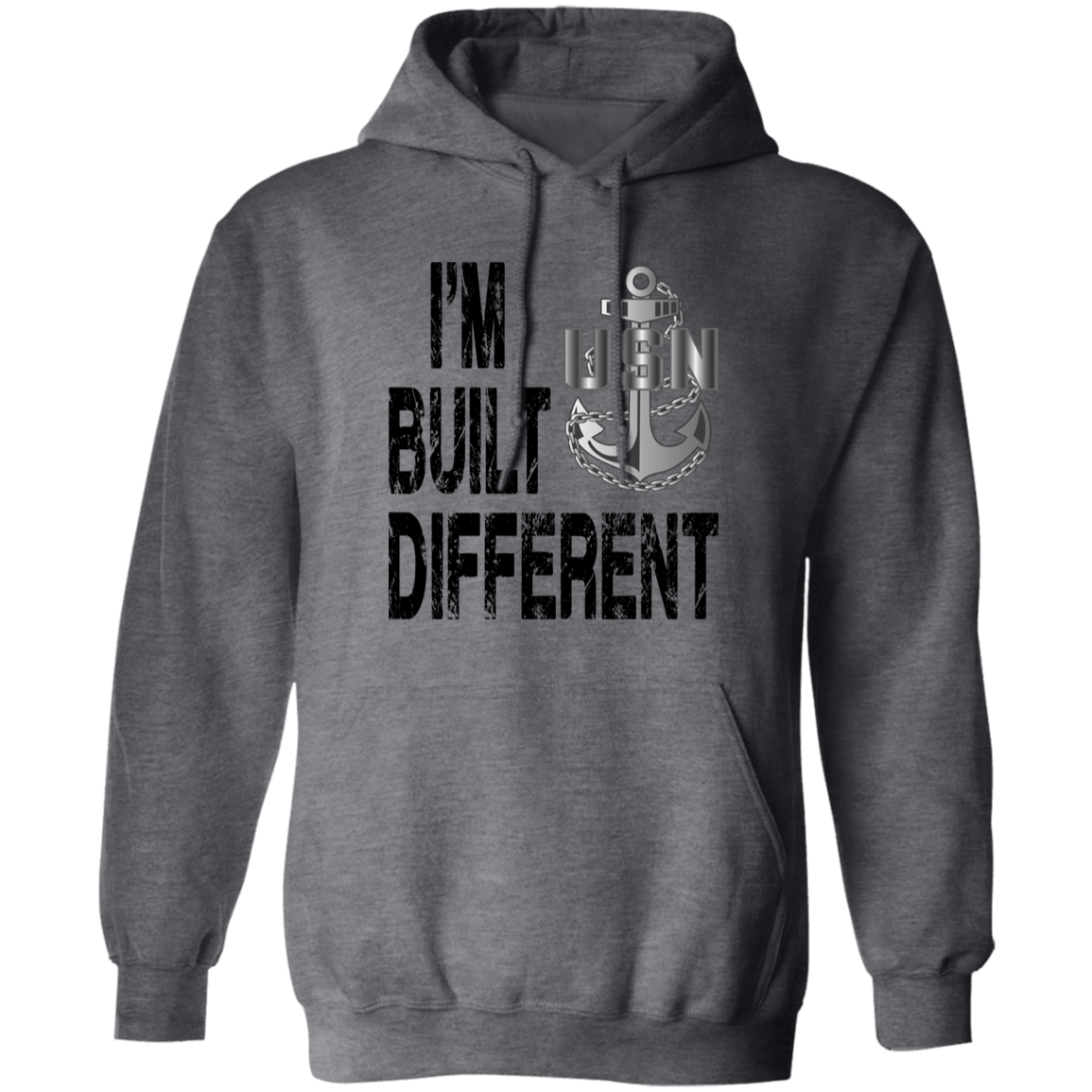 Built Different Pullover Hoodie