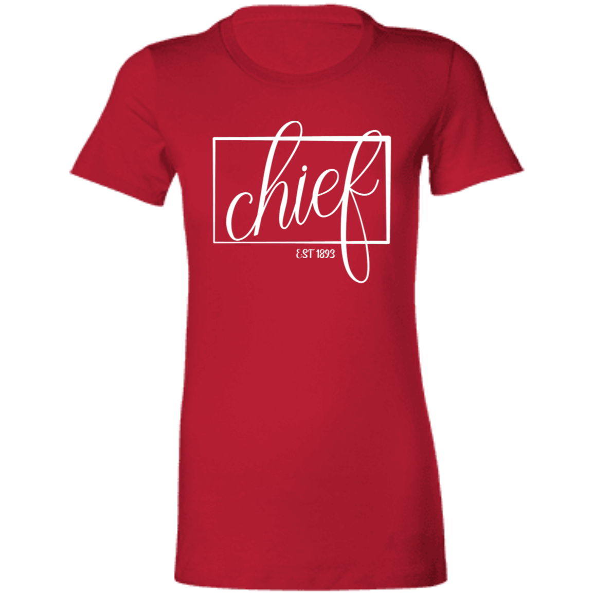 Chief 1893 White Ladies' Favorite T-Shirt