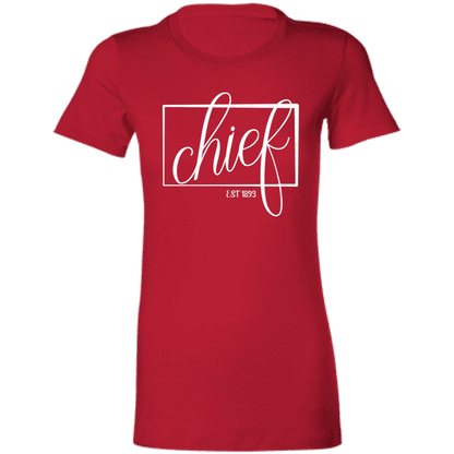 Chief 1893 White Ladies' Favorite T-Shirt