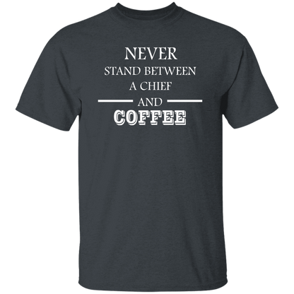 Coffee Love White Design 5.3 oz. T-Shirt