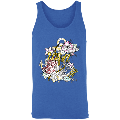 Wooden Anchor Unisex Tank