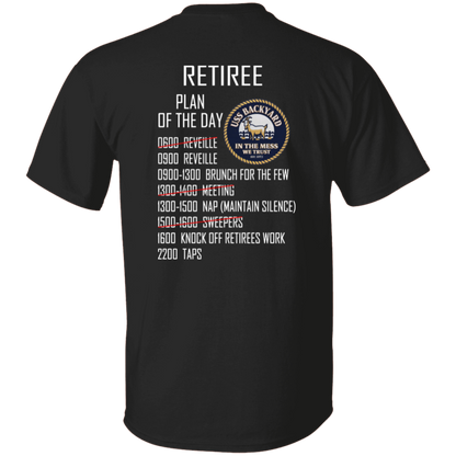 Retiree POD 5.3 oz. T-Shirt
