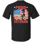 Proud Veteran FB 5.3 oz. T-Shirt