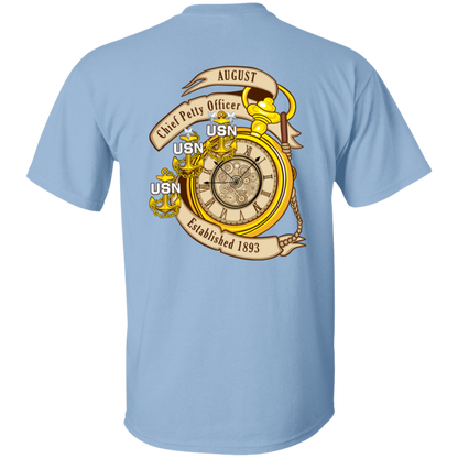 August CPO Two Sides 5.3 oz. T-Shirt