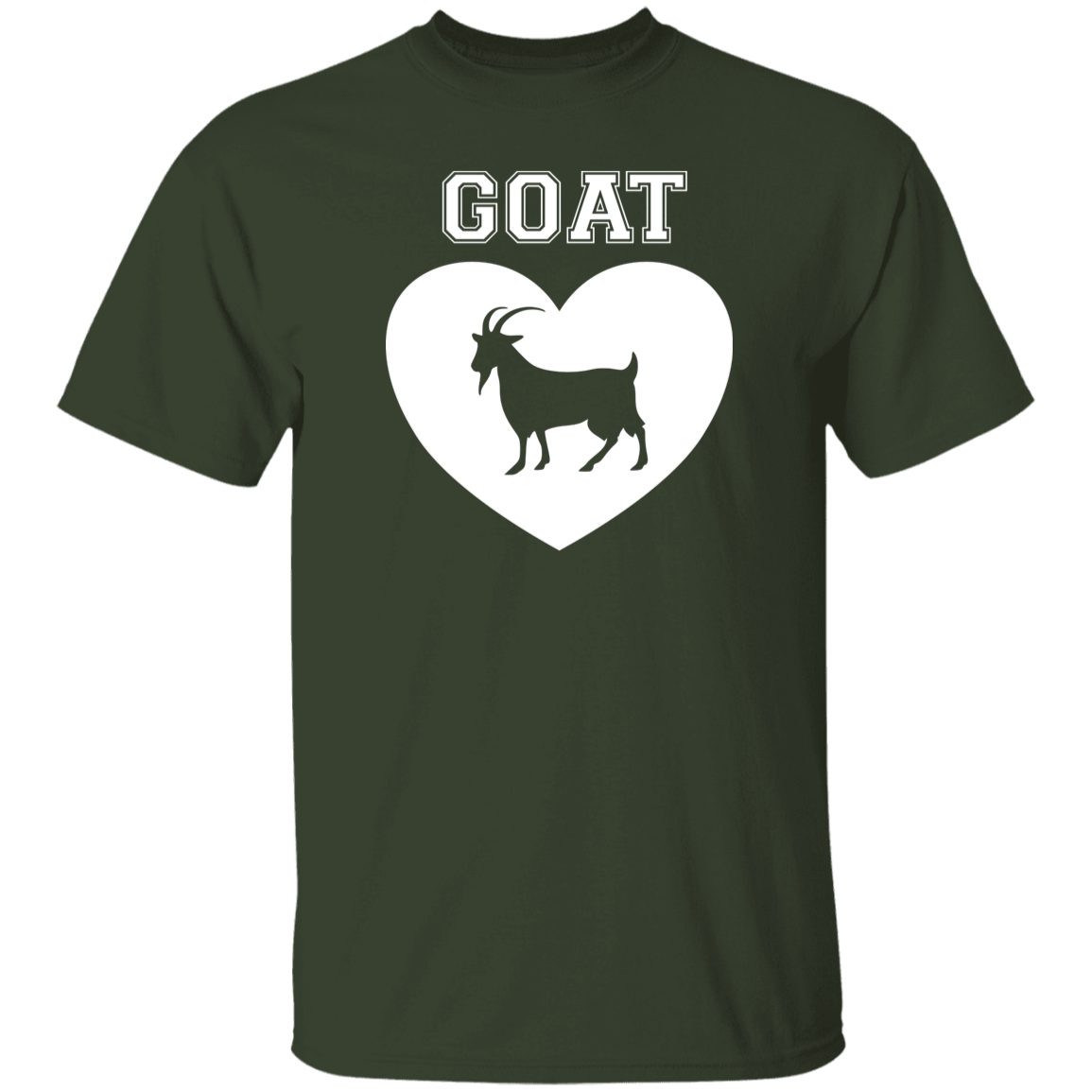 Goat Heart White 5.3 oz. T-Shirt