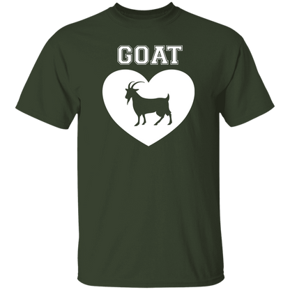 Goat Heart White 5.3 oz. T-Shirt