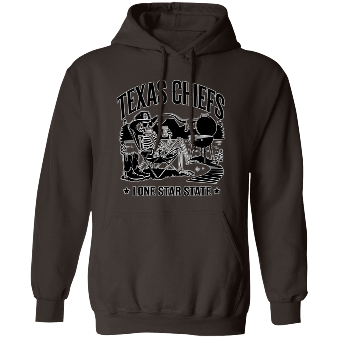 Lone Star State Texas Chiefs Pullover Hoodie