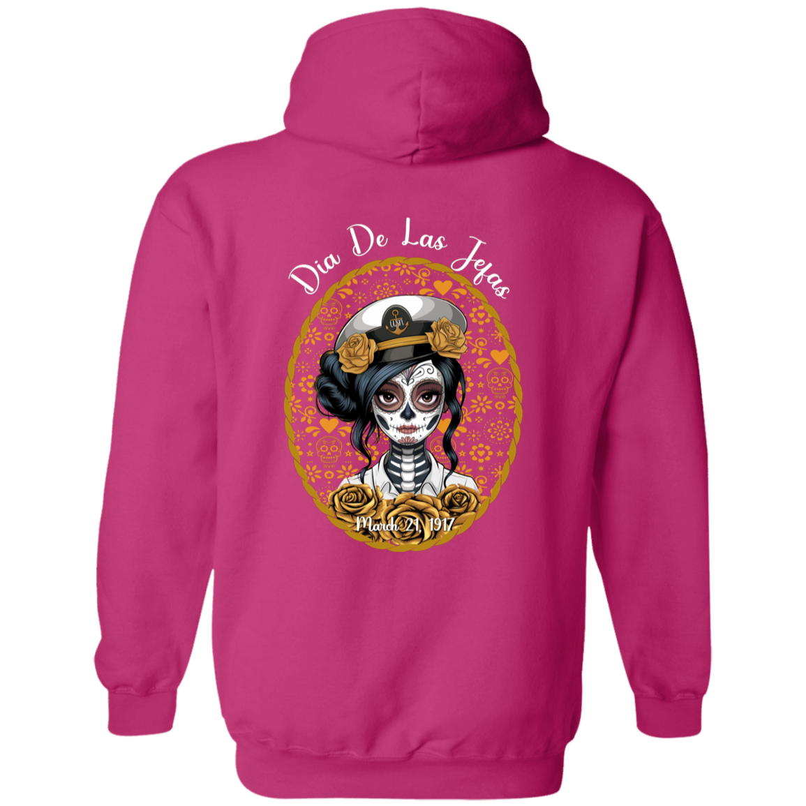 Dia De Las Jefas FB Pullover Hoodie