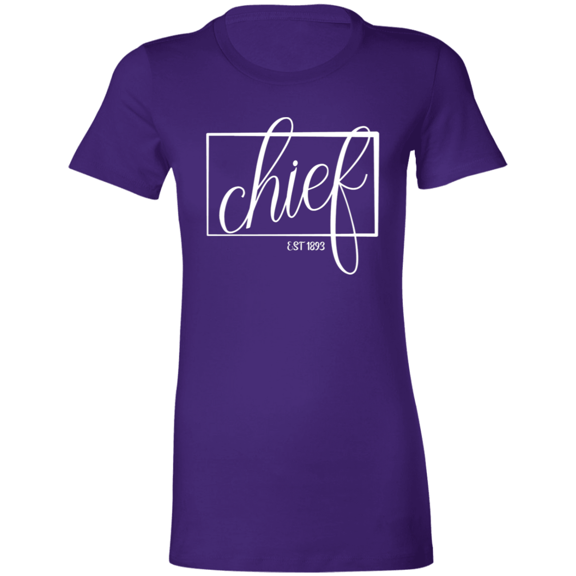 Chief 1893 White Ladies' Favorite T-Shirt