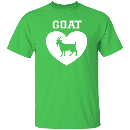 Goat Heart White 5.3 oz. T-Shirt