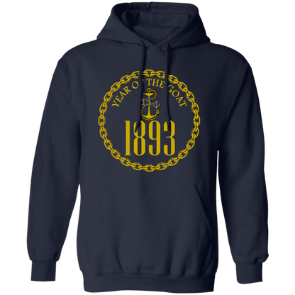 Year of the Goat Gold Pullover Hoodie