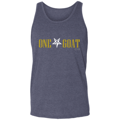 One Star Goat Gold Unisex Tank
