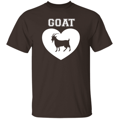 Goat Heart White 5.3 oz. T-Shirt