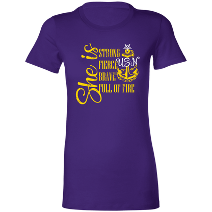 She is Senior Ladies' Favorite T-Shirt