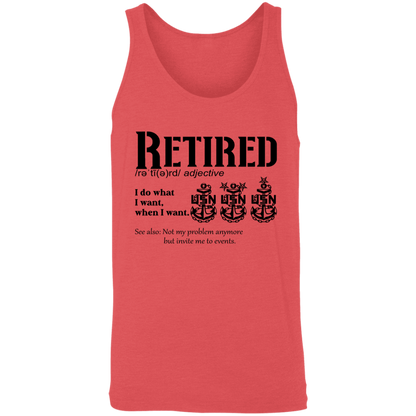 Retired Definition Unisex Tank