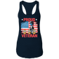 Proud Veteran Ladies Racerback Tank