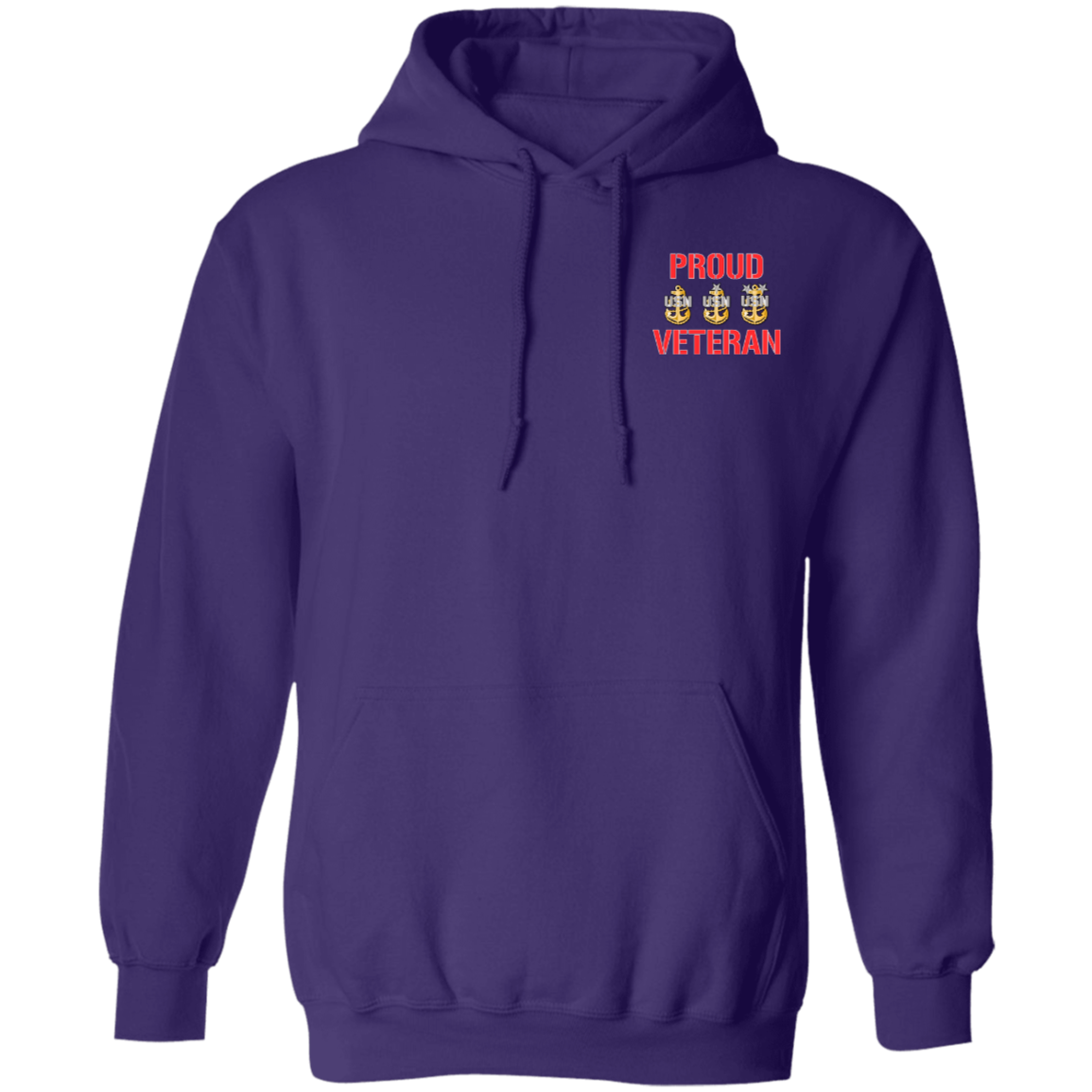 Proud Veteran FB Pullover Hoodie