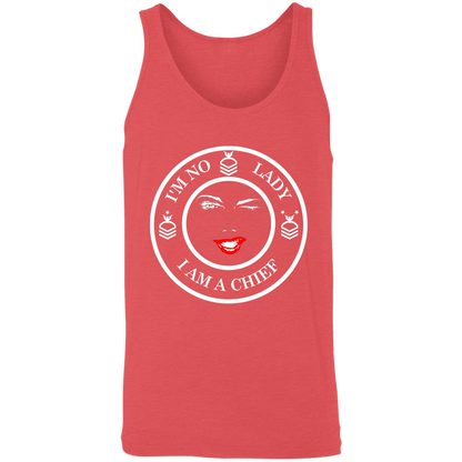 I'm No Lady (White Design) Unisex Tank