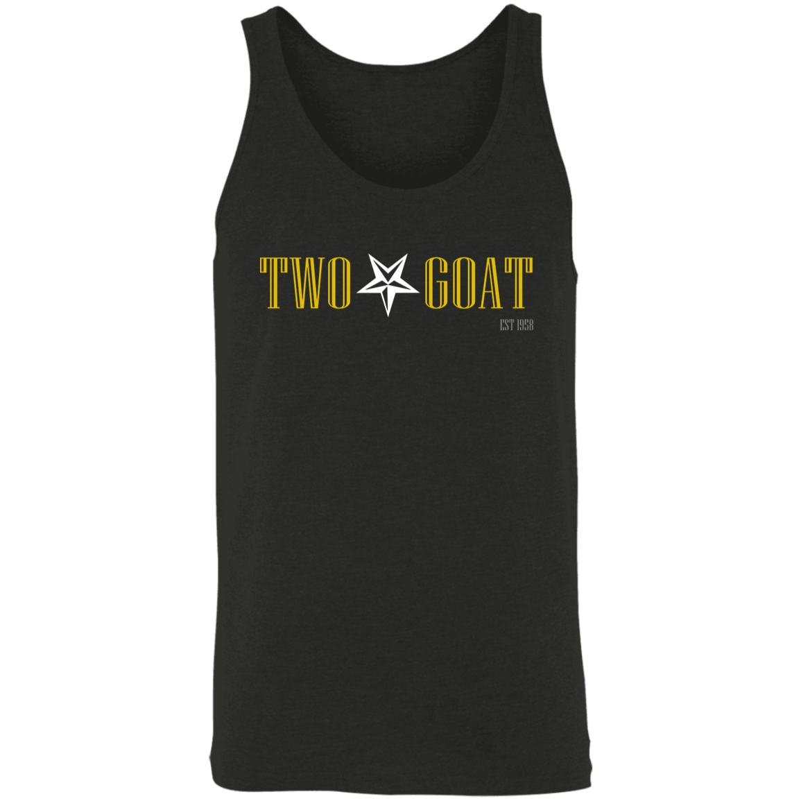 Two Star Goat Gold Unisex Tank