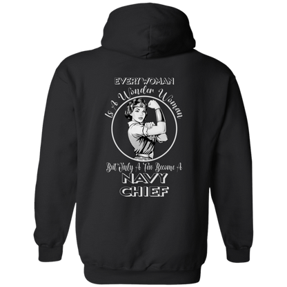 Every Wonder Woman BW Pullover Hoodie