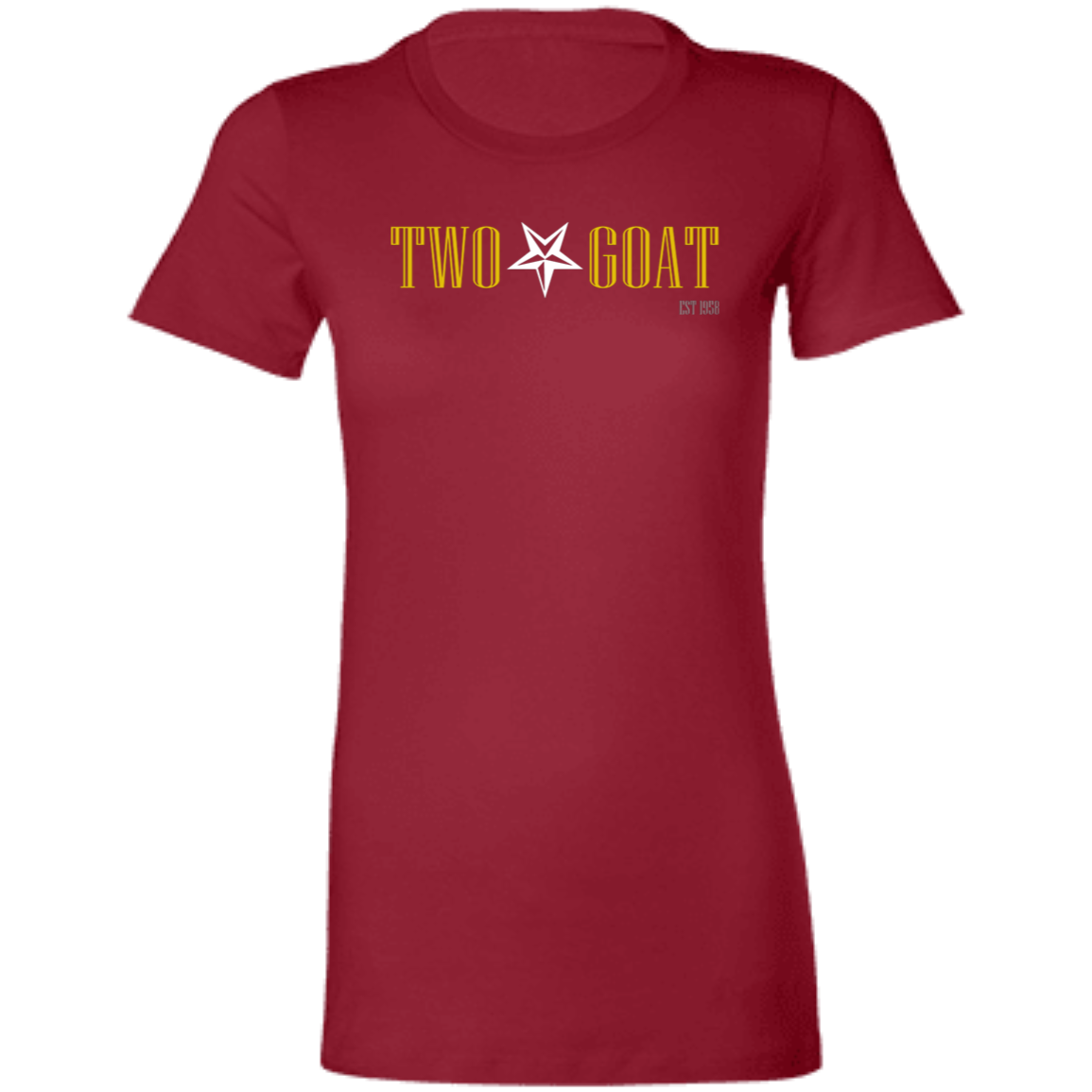 Two Star Goat Gold Ladies' Favorite T-Shirt