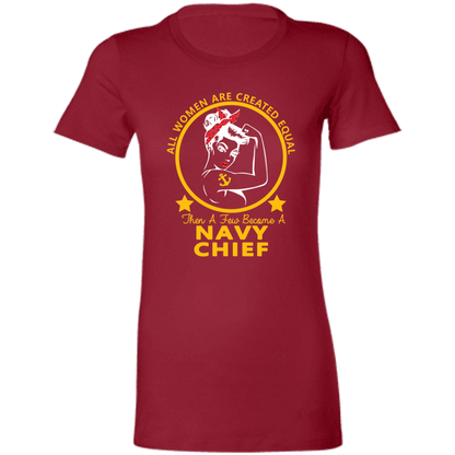 Navy Girl Chief Gold Ladies' Favorite T-Shirt