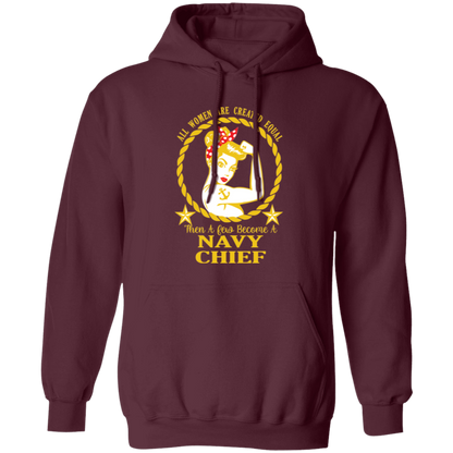 Navy Girl V2 Pullover Hoodie
