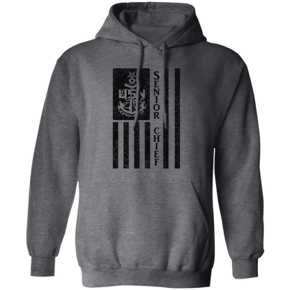 Senior Chief Flag  Pullover Hoodie