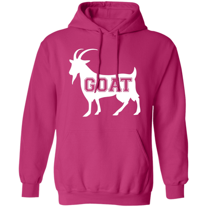 GOAT White Pullover Hoodie