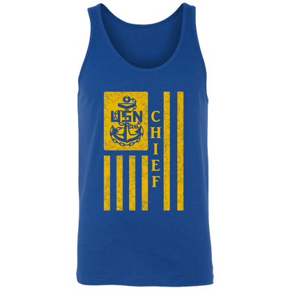 Chief Flag Gold Unisex Tank