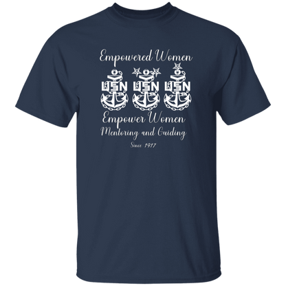 Empowered Women White Design 5.3 oz. T-Shirt