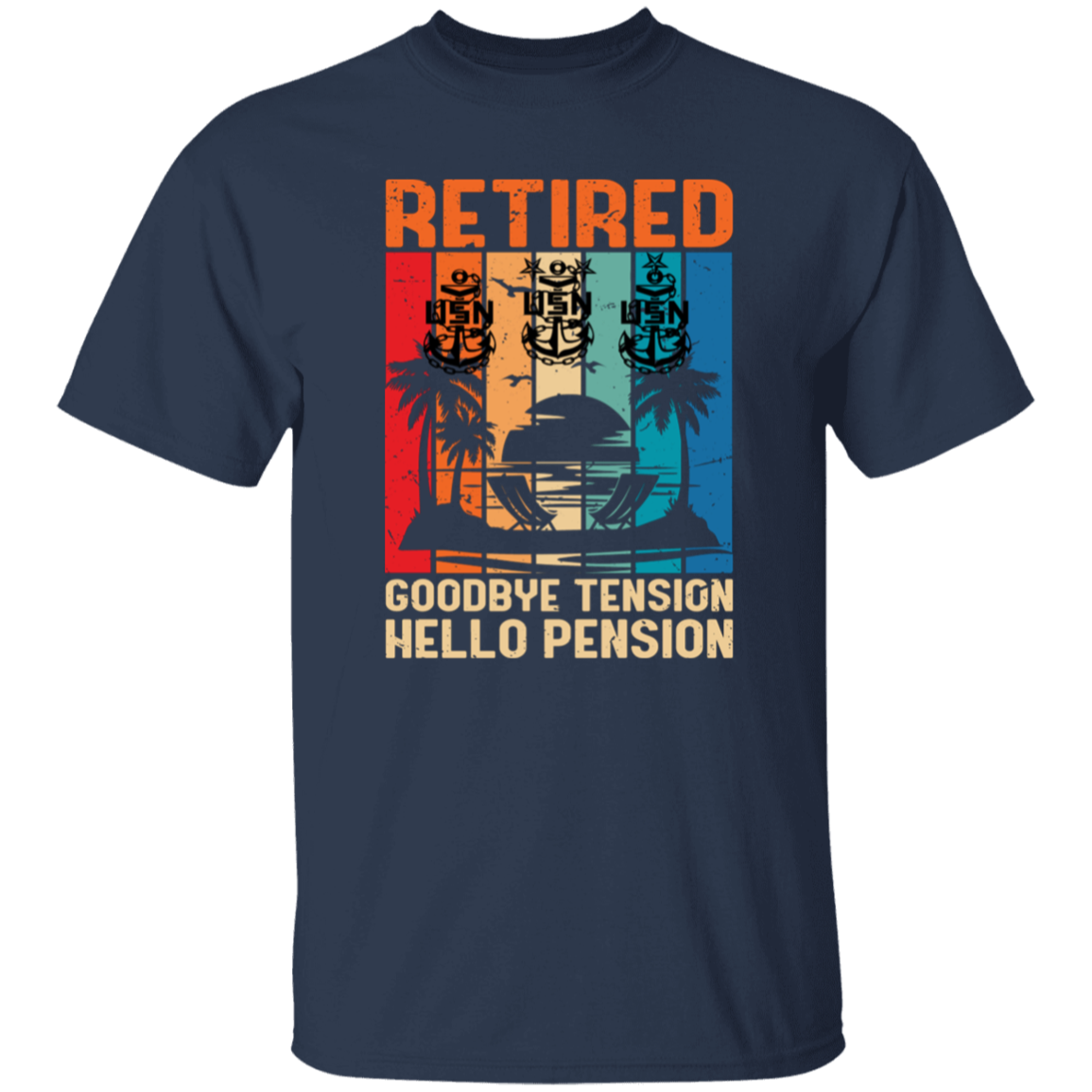 Retired Hello Pension 5.3 oz. T-Shirt