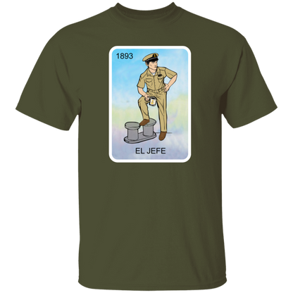 El Jefe Brown Shoe Card 5.3 oz. T-Shirt
