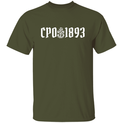 CPO 1893 White 5.3 oz. T-Shirt