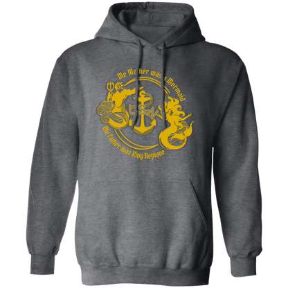 Me Mother and Father Gold Pullover Hoodie