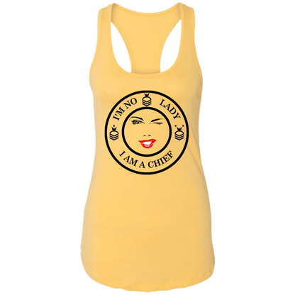 I'm No Lady Ladies Racerback Tank