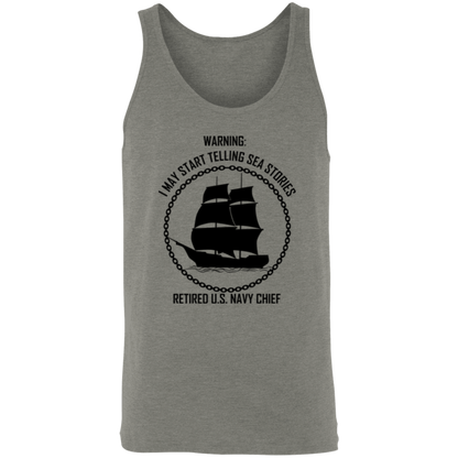 Retired Sea Stories Unisex Tank