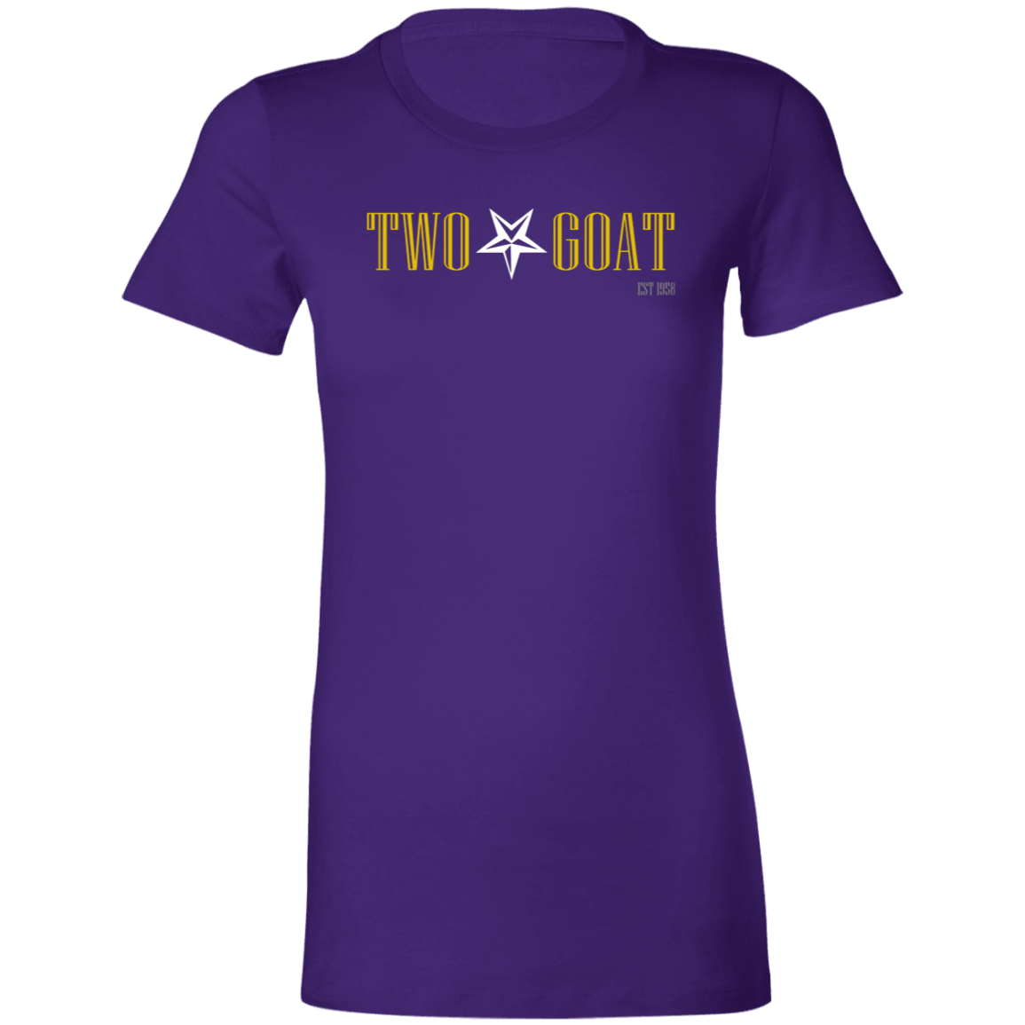 Two Star Goat Gold Ladies' Favorite T-Shirt