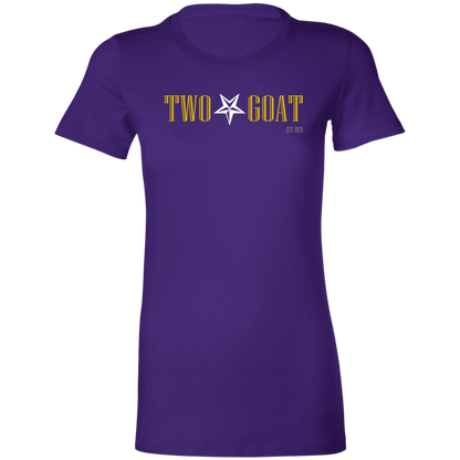 Two Star Goat Gold Ladies' Favorite T-Shirt