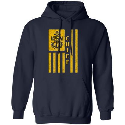 Chief Flag Gold Pullover Hoodie